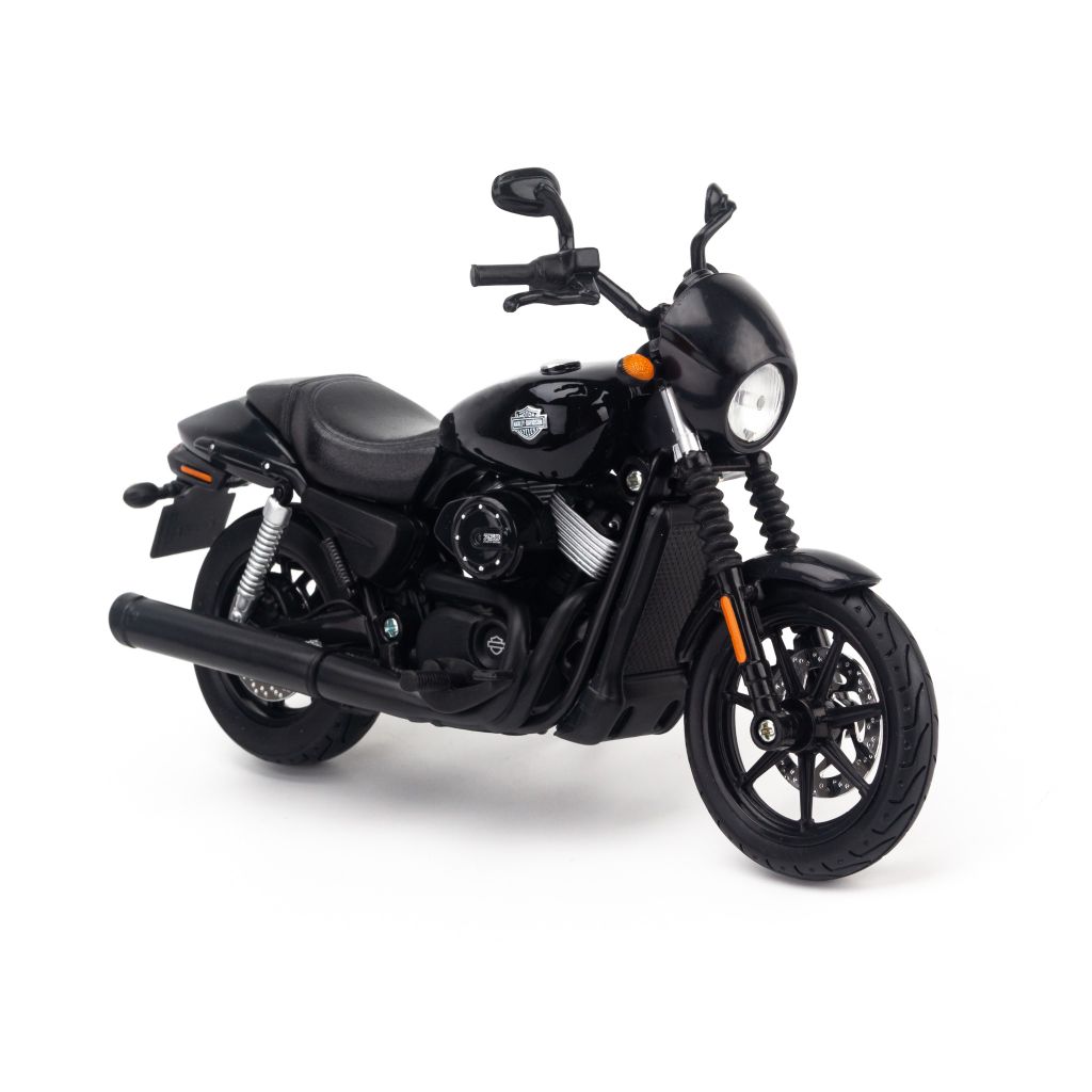 Mô hình mô tô Harley Davidson 2015 Street 750 Black 1:12 Maisto