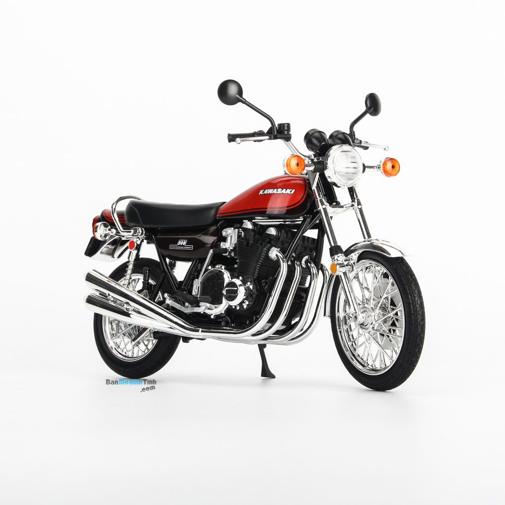 Mô hình mô tô Kawasaki 900 Super 4 Z1 Orange MH-104583 1:12 Aoshima