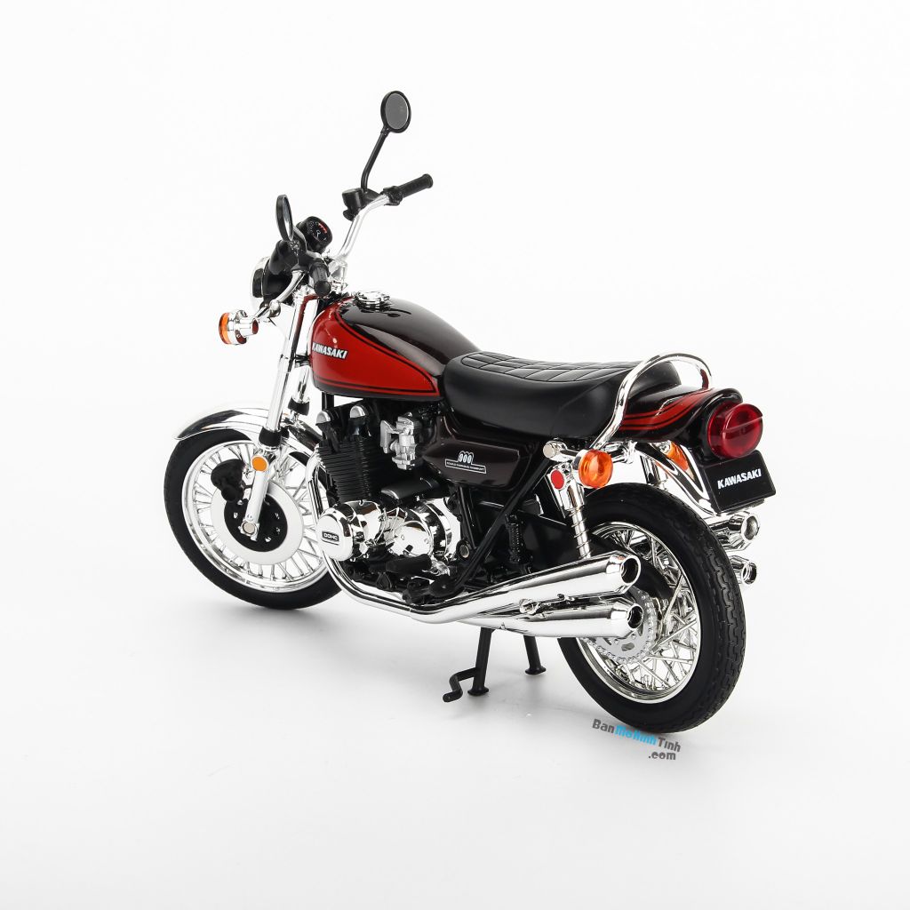 Mô hình mô tô Kawasaki 900 Super 4 Z1 Orange MH-104583 1:12 Aoshima