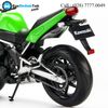 Mô hình xe mô tô Kawasaki Ninja 650R 2009 Green 1:10 Welly -62803