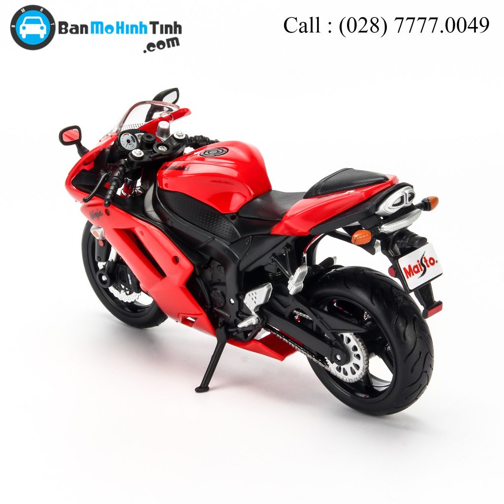Mô hình xe mô tô Kawasaki Ninja ZX-6R 1:12 Maisto