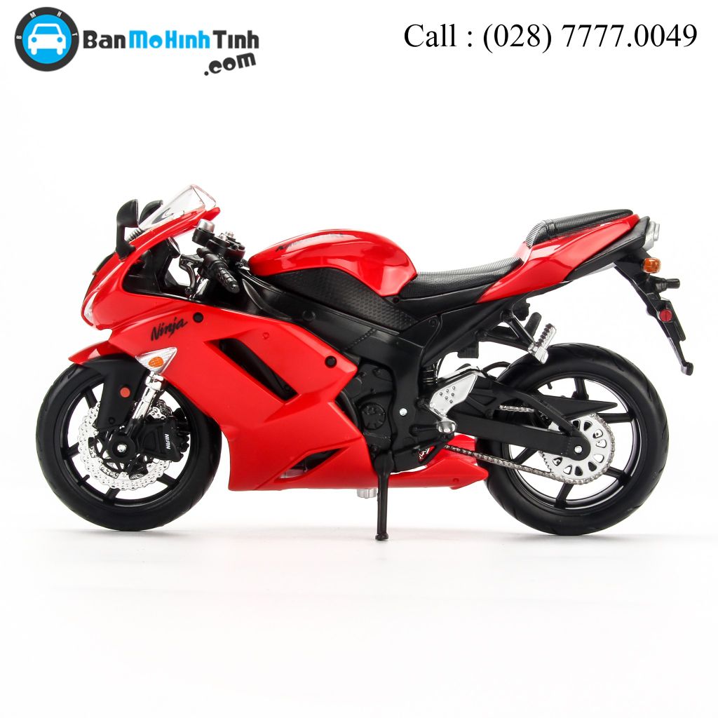 Mô hình xe mô tô Kawasaki Ninja ZX-6R 1:12 Maisto