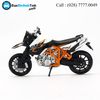 Mô hình xe mô tô KTM 990 Supermoto R Matte Black 1:18 Bburago- 18-51050