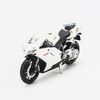 Mô hình xe mô tô Ducati 848 1:18 Maisto Matte White