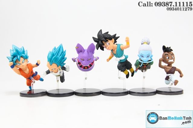 MÔ HÌNH DRAGON BALL CHIBI BANPRESTO SET DRAGON BALL
