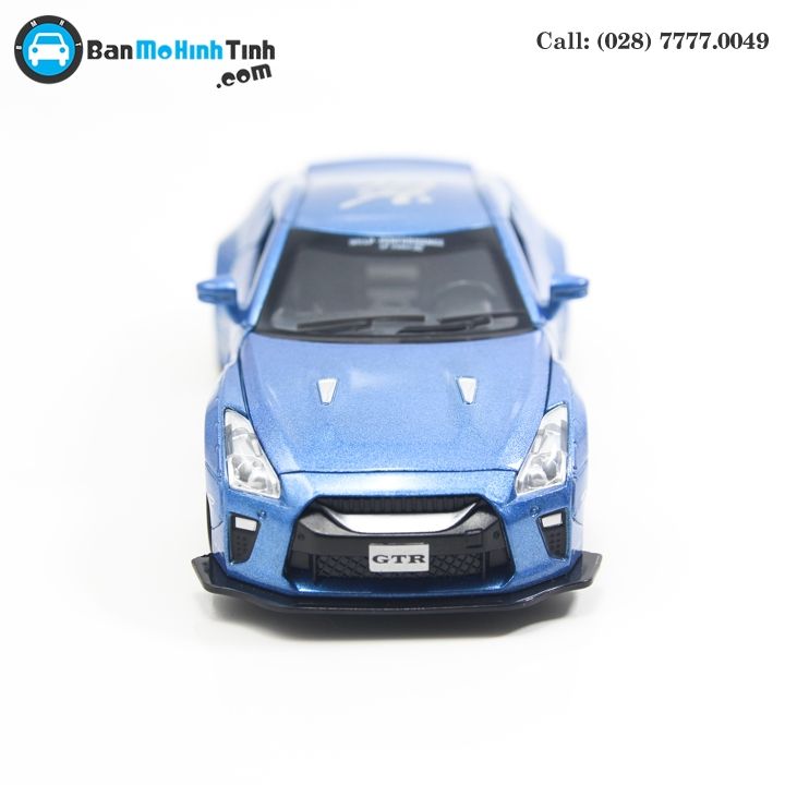 MÔ HÌNH NISSAN GTR BLUE 1:32 MINIAUTO