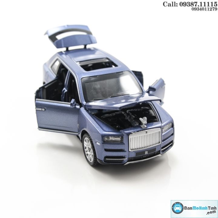 MÔ HÌNH ROLLS ROYCE CULLIAN BLUE 1:32 NEWAO TOYS