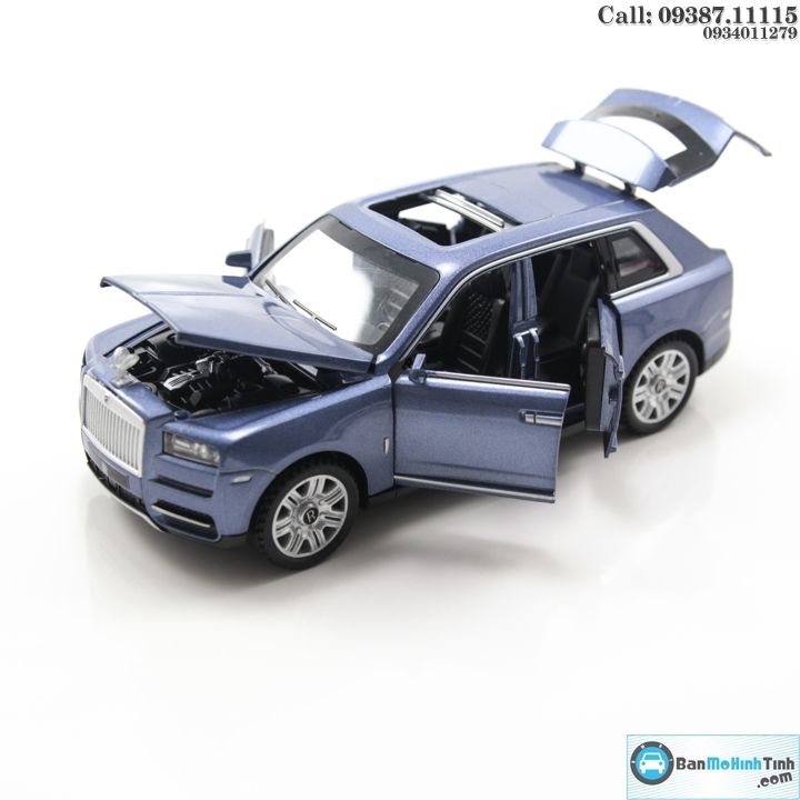 MÔ HÌNH ROLLS ROYCE CULLIAN BLUE 1:32 NEWAO TOYS