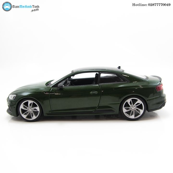 MÔ HÌNH AUDI RS5 COUPE GREEN 1:24 BBURAGO- 18-21090
