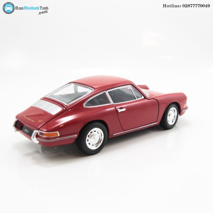 MÔ HÌNH PORSCHE 911 1964 RED 1:24 WELLY-24087