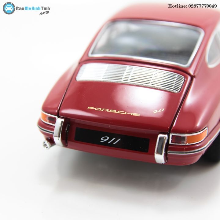 MÔ HÌNH PORSCHE 911 1964 RED 1:24 WELLY-24087