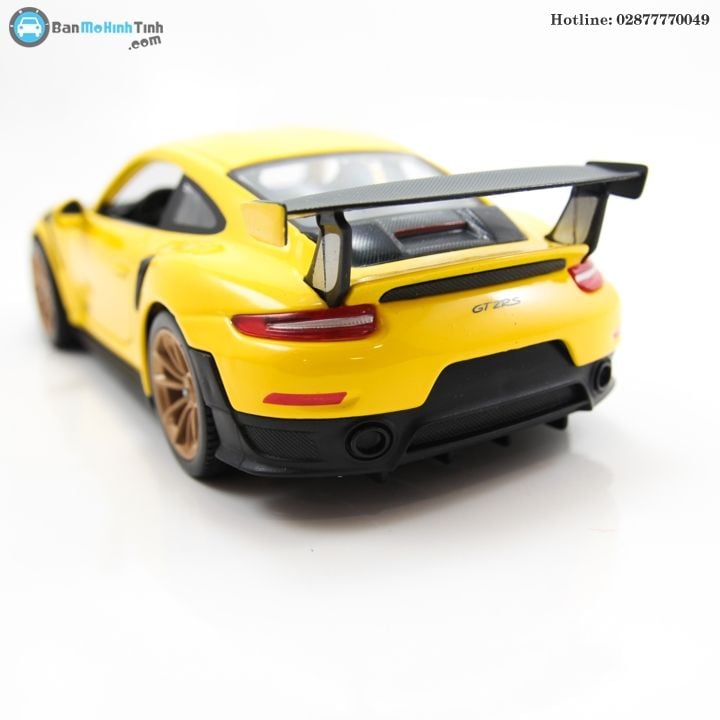 MÔ HÌNH PORSCHE 911 GT2 RS YELLOW 1:24 MAISTO- 31523