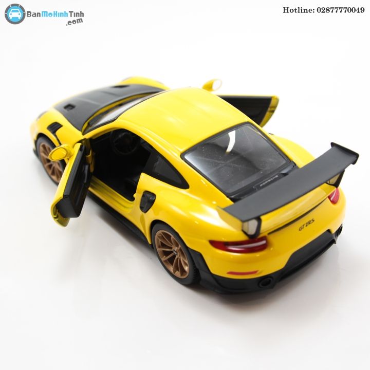MÔ HÌNH PORSCHE 911 GT2 RS YELLOW 1:24 MAISTO- 31523