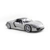 Mô hình xe Porsche 918 Spyder Grey 1:18 Welly - Bản Đua