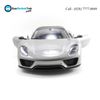 Mô hình xe Porsche 918 Spyder Grey 1:18 Welly - Bản Đua