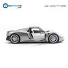 Mô hình xe Porsche 918 Spyder Grey 1:18 Welly - Bản Đua