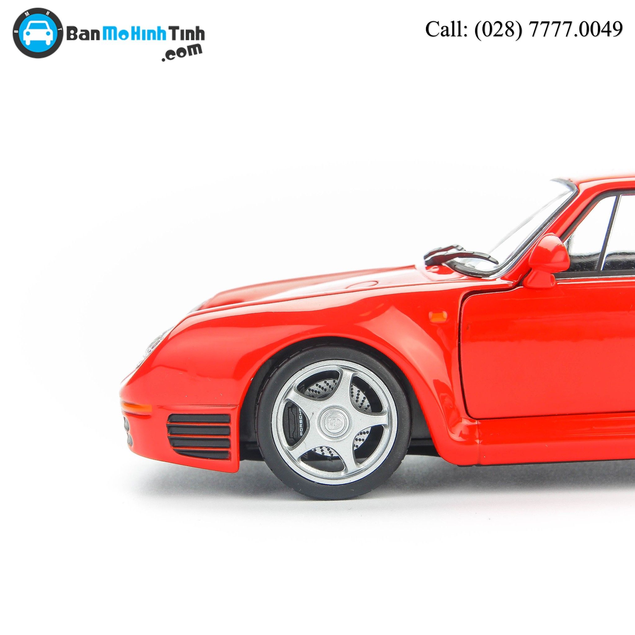 MÔ HÌNH PORSCHE 959 1986 RED 1:24 WELLY 24076W
