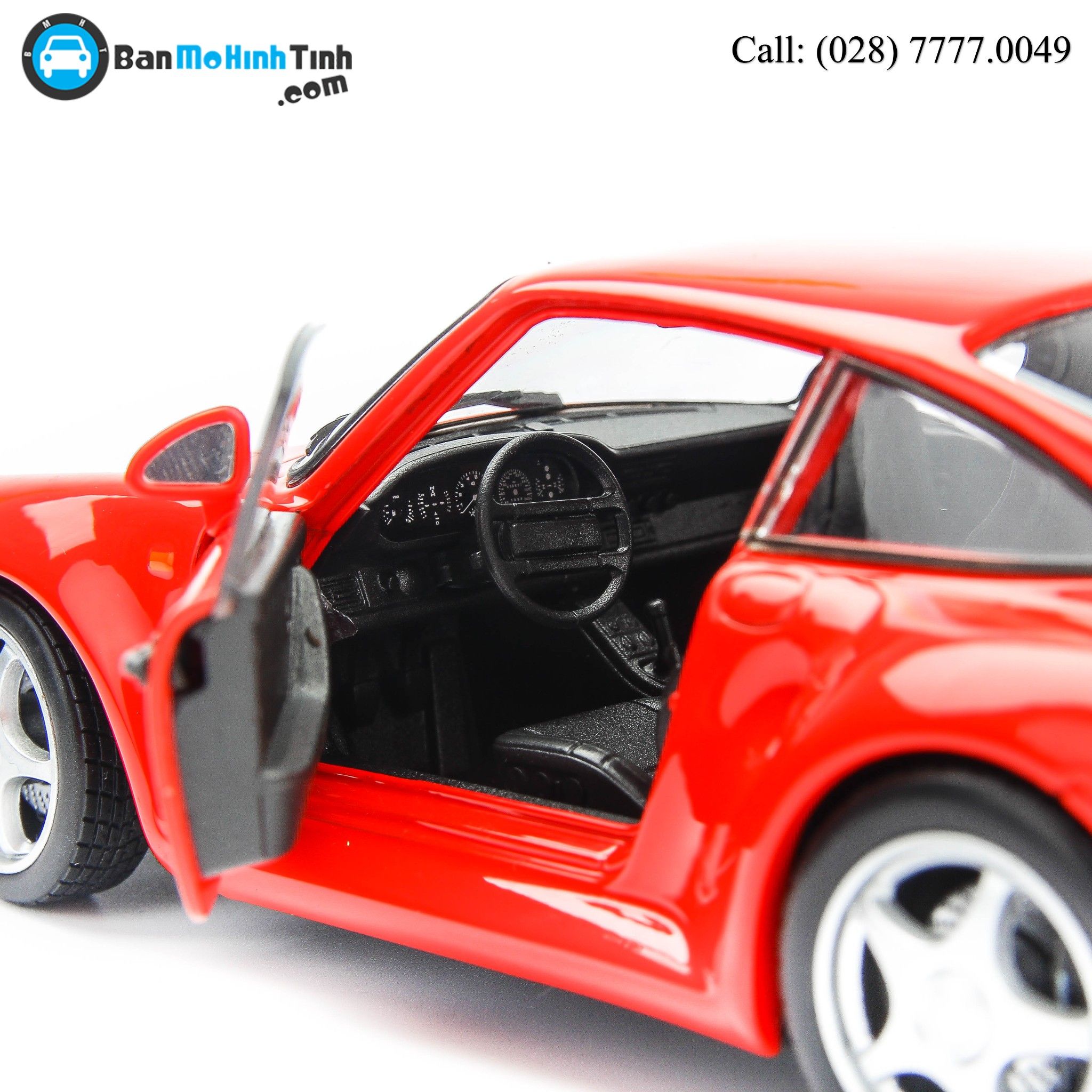 MÔ HÌNH PORSCHE 959 1986 RED 1:24 WELLY 24076W
