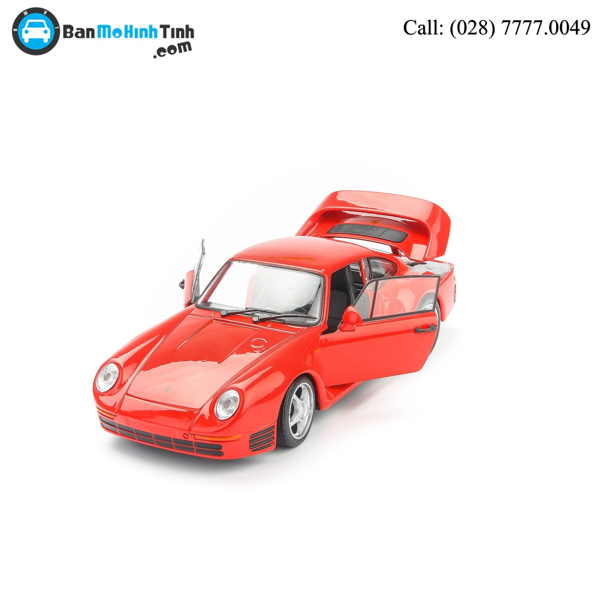 MÔ HÌNH PORSCHE 959 1986 RED 1:24 WELLY 24076W