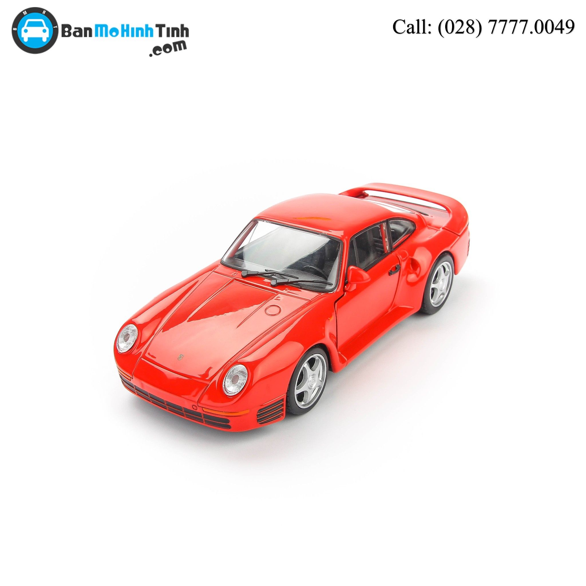 MÔ HÌNH PORSCHE 959 1986 RED 1:24 WELLY 24076W