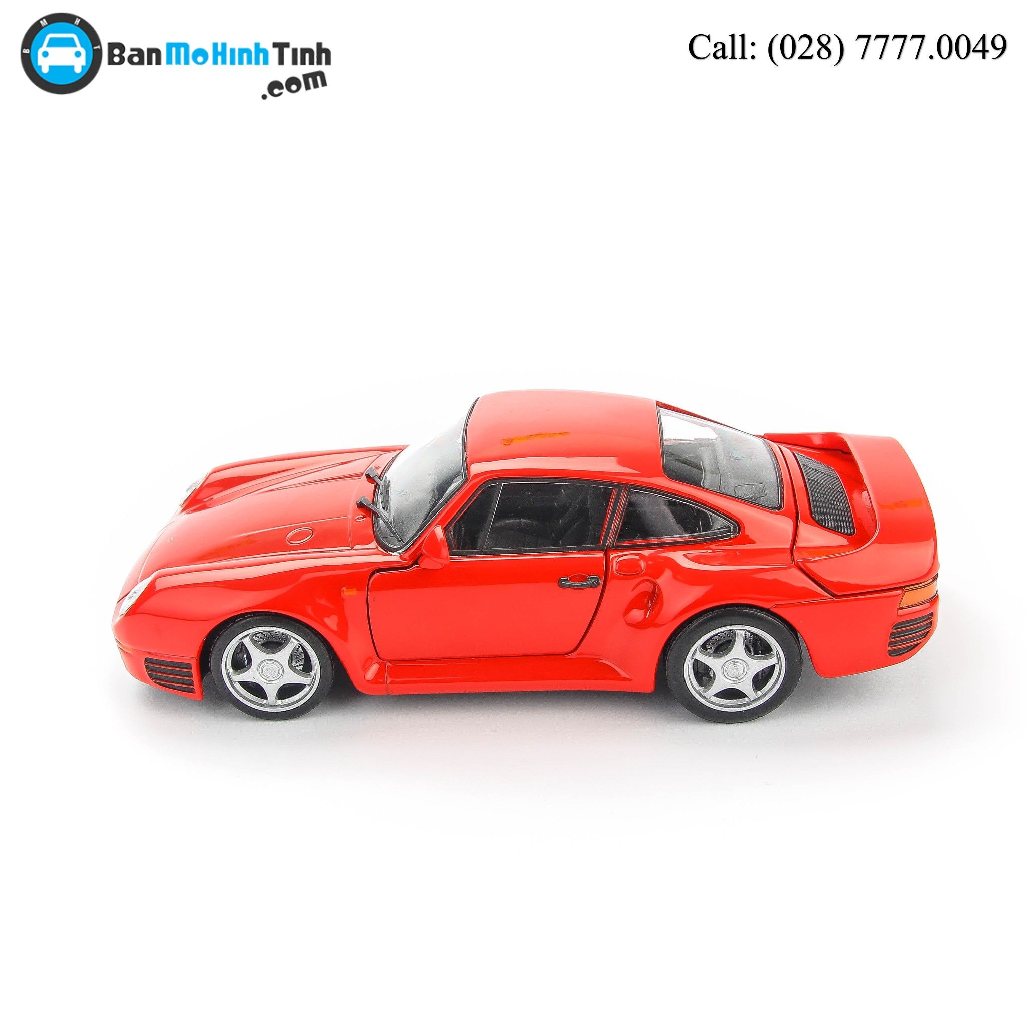 MÔ HÌNH PORSCHE 959 1986 RED 1:24 WELLY 24076W