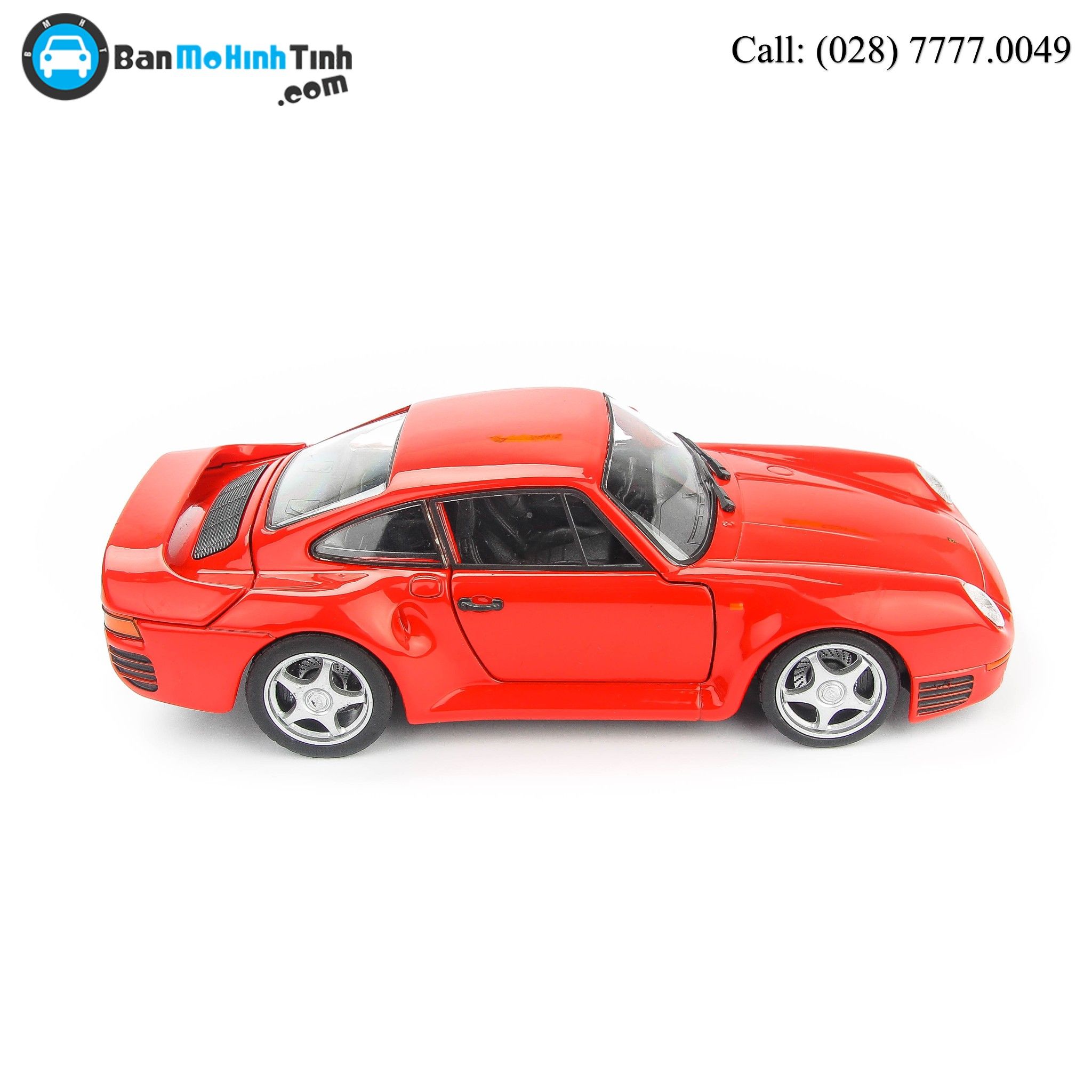 MÔ HÌNH PORSCHE 959 1986 RED 1:24 WELLY 24076W