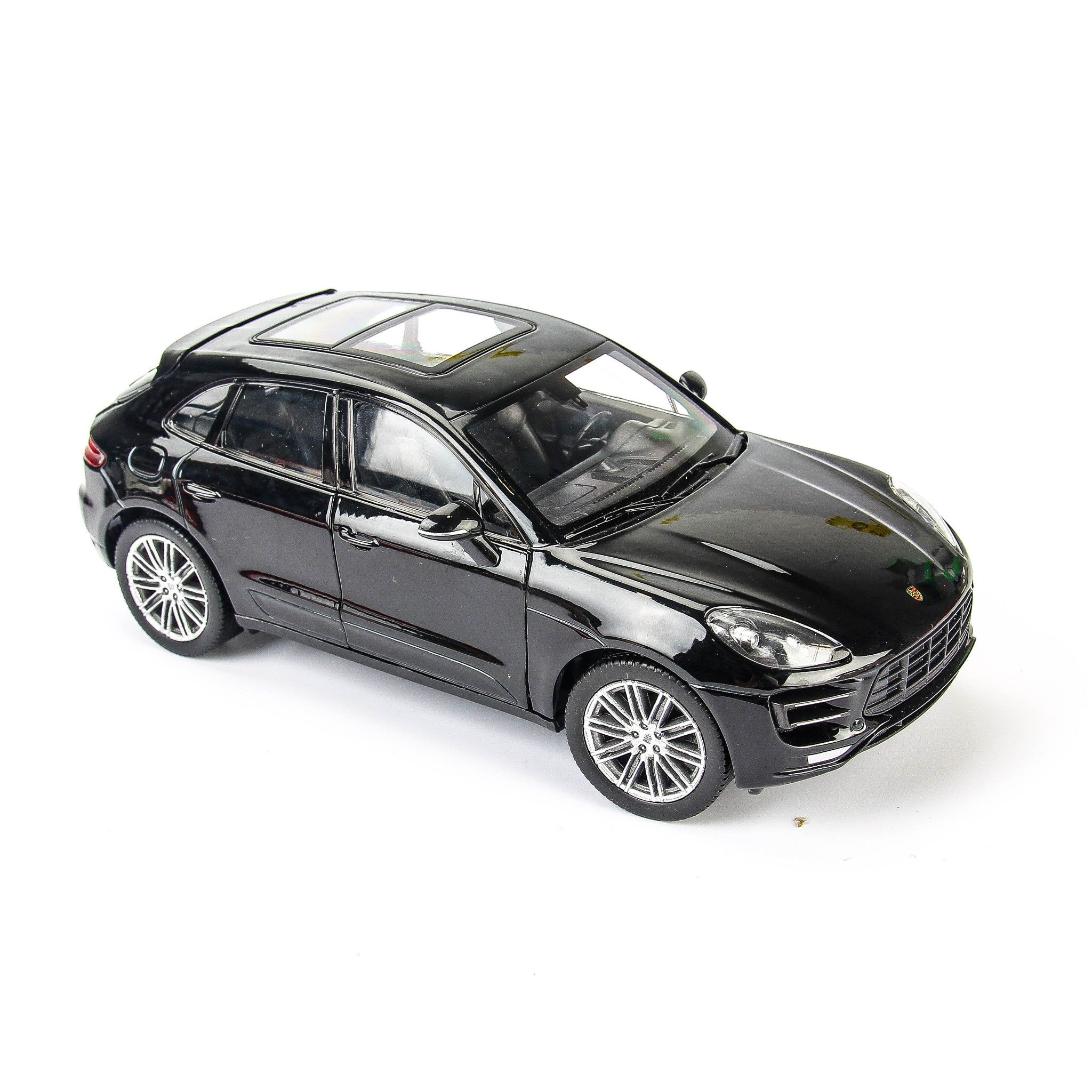 MÔ HÌNH PORSCHE MACAN TURBO BLACK 1:24 WELLY- 24047W
