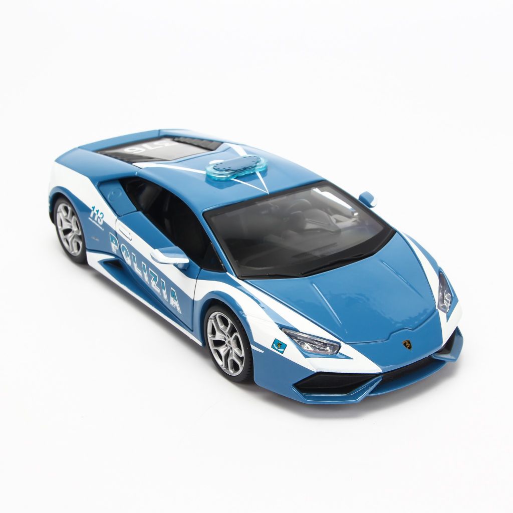 Mô hình xe Lamborghini Huracan Polizia - Police Blue 1:24 Maisto MH-31511