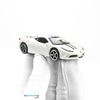 Mô hình siêu xe Ferrari 458 Speciale 1:64 Bburago White giá rẻ (4)