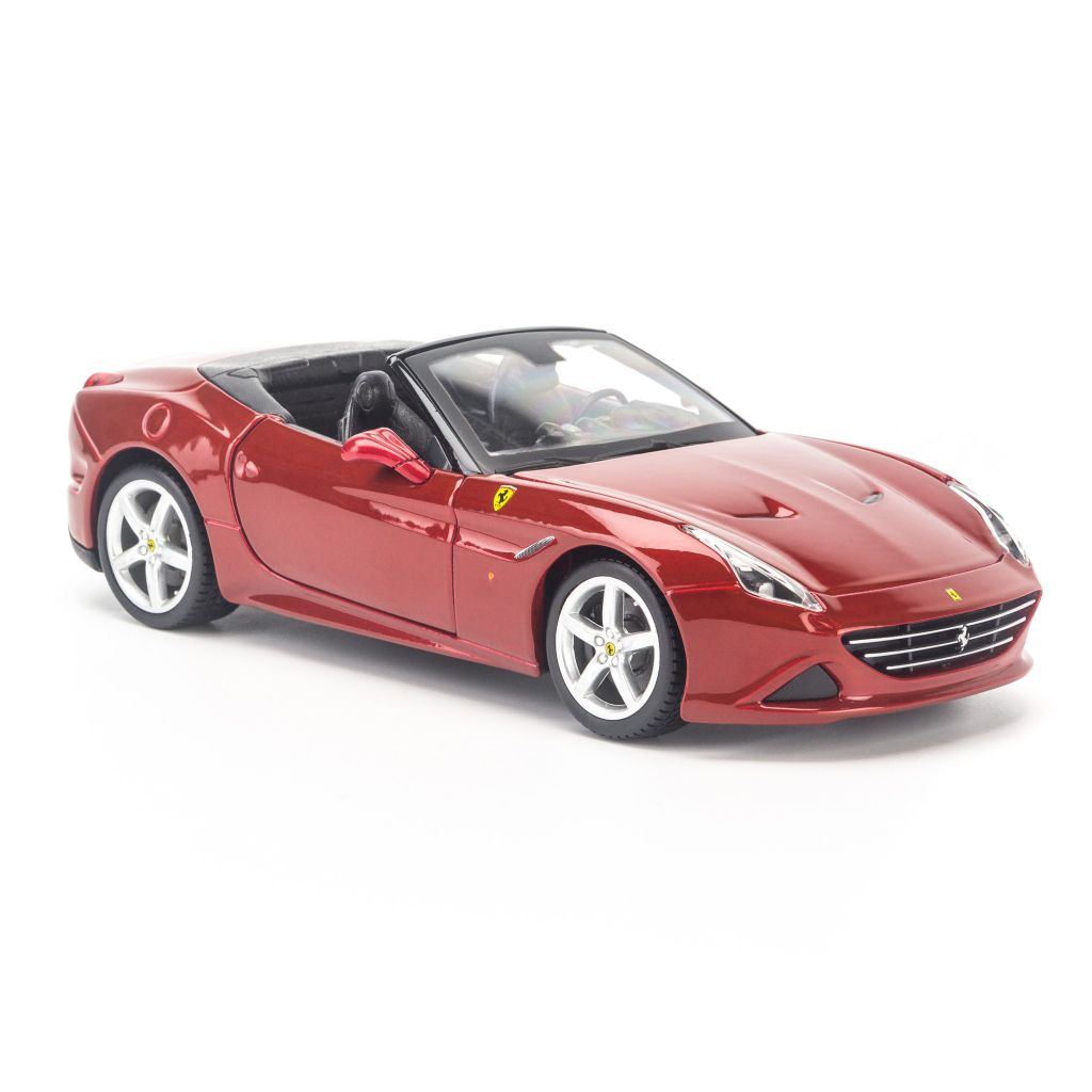 Mô hình siêu xe Ferrari California T Open Top 1:24 Bburago Red