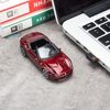 Mô hình siêu xe mui trần Ferrari California T Open Top 1:64 Bburago Red (6)