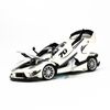 Mô hình xe Ferrari FXX K EVO No.70 1:18 Bburago White (4)