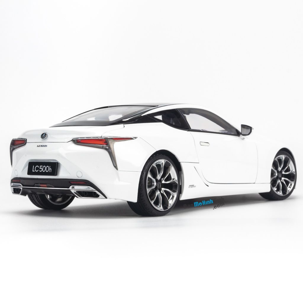 Mô hình xe Lexus LC500h 1:18 Dealer