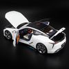 Mô hình siêu xe Lexus LC500h 1:18 Dealer White (4)