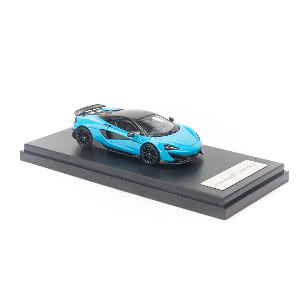 Mô hình siêu xe Mclaren 600LT 1:64 LCD Blue