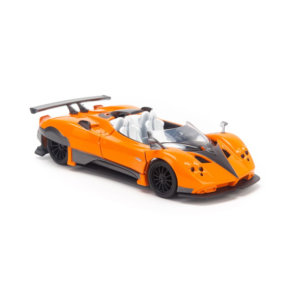 Mô hình siêu xe Pagani Zonda 1:36 Jackiekim Orange