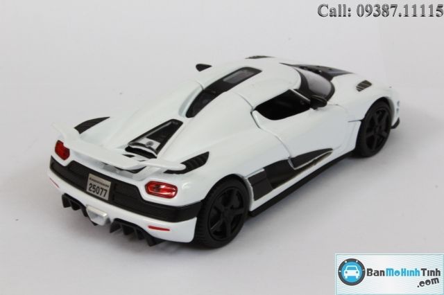 MÔ HÌNH KOENIGSEGG AGERA WHITE 1:31 MZ