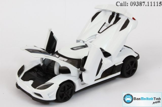 MÔ HÌNH KOENIGSEGG AGERA WHITE 1:31 MZ