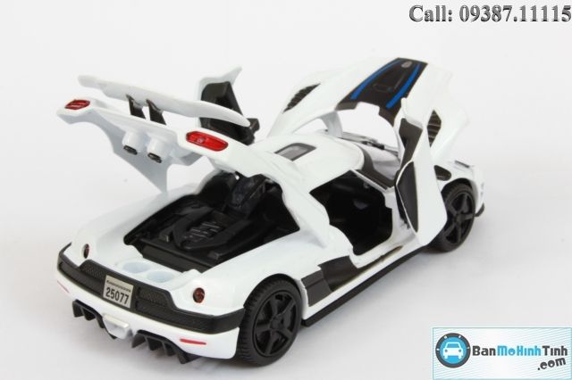 MÔ HÌNH KOENIGSEGG AGERA WHITE 1:31 MZ