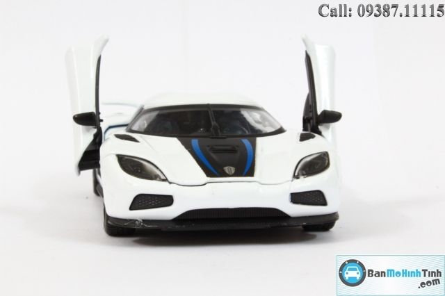 MÔ HÌNH KOENIGSEGG AGERA WHITE 1:31 MZ