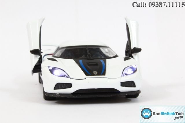 MÔ HÌNH KOENIGSEGG AGERA WHITE 1:31 MZ