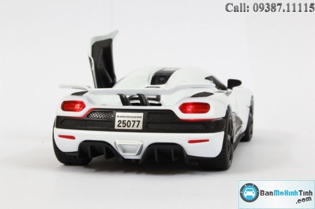 MÔ HÌNH KOENIGSEGG AGERA WHITE 1:31 MZ
