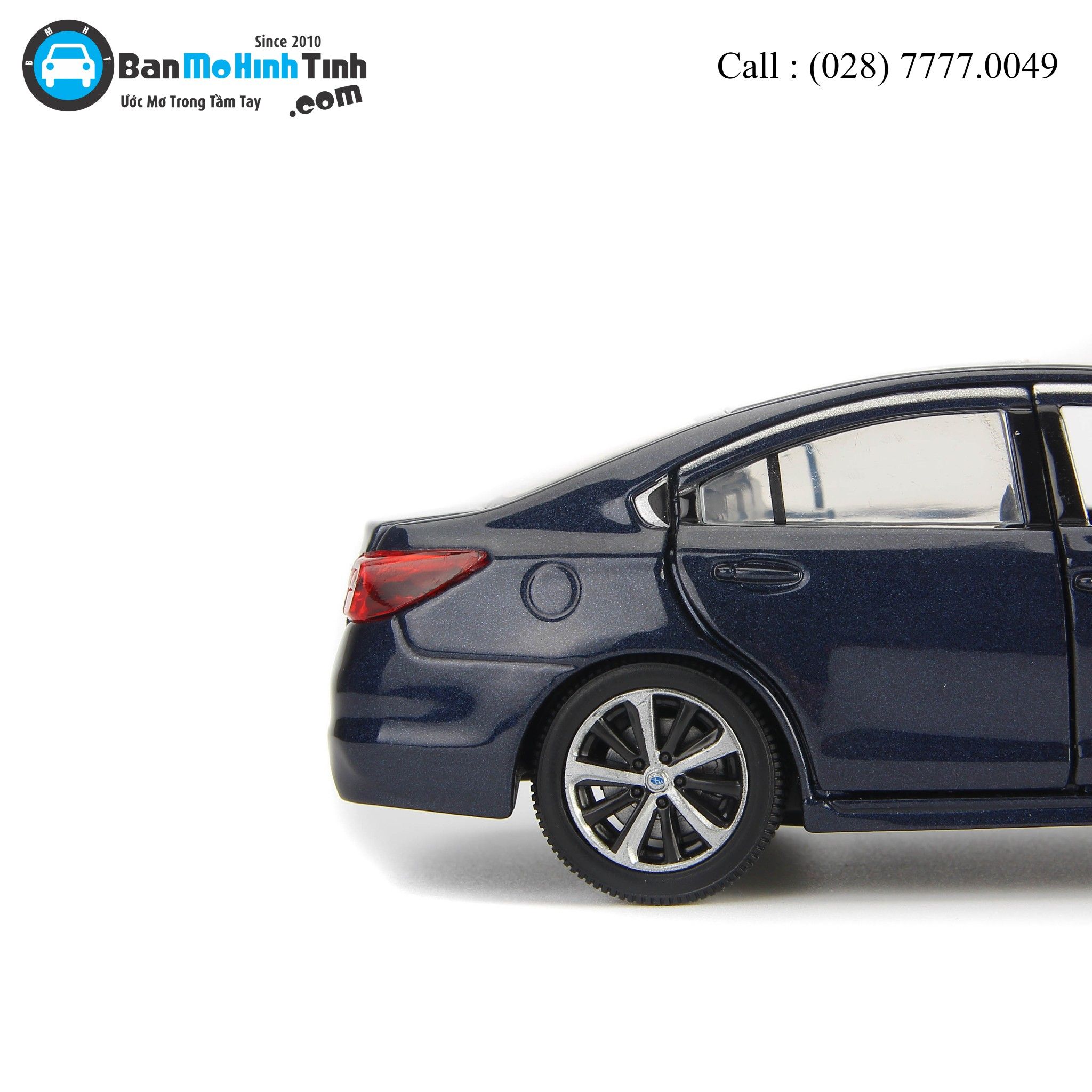 Mô hình xe Subaru Legacy Dark Blue 1:32 Jackiekim