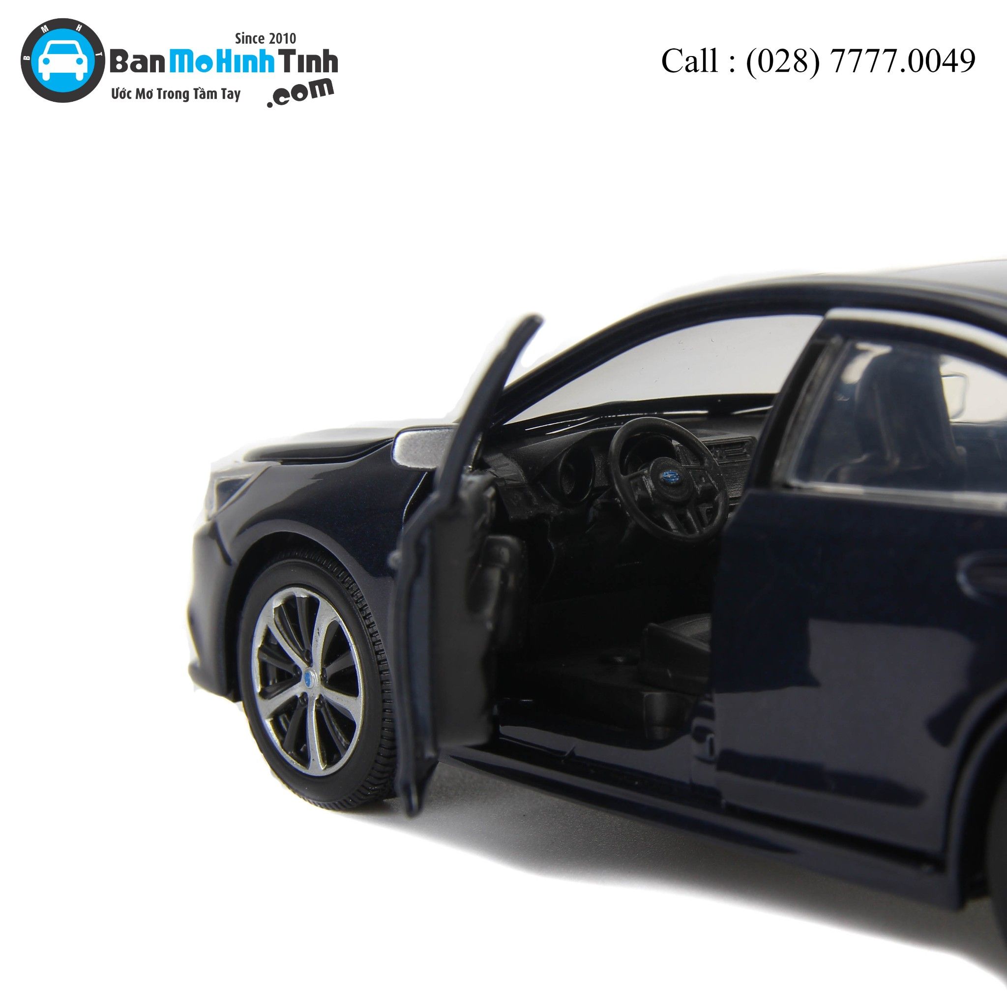 Mô hình xe Subaru Legacy Dark Blue 1:32 Jackiekim