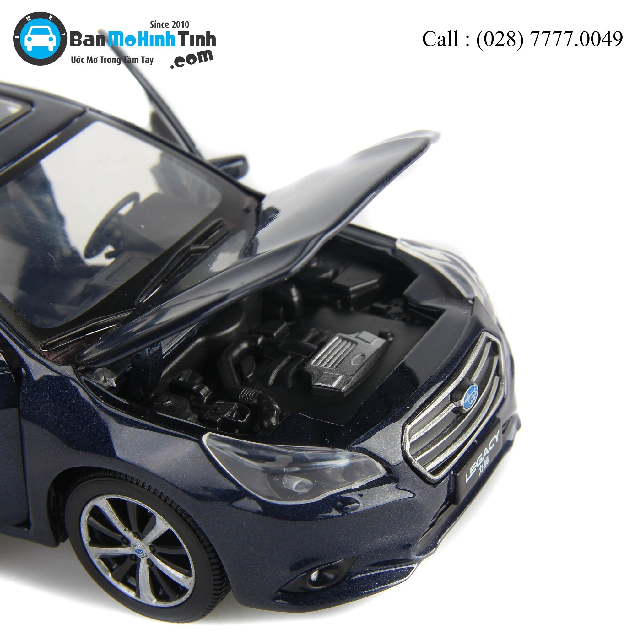 Mô hình xe Subaru Legacy Dark Blue 1:32 Jackiekim