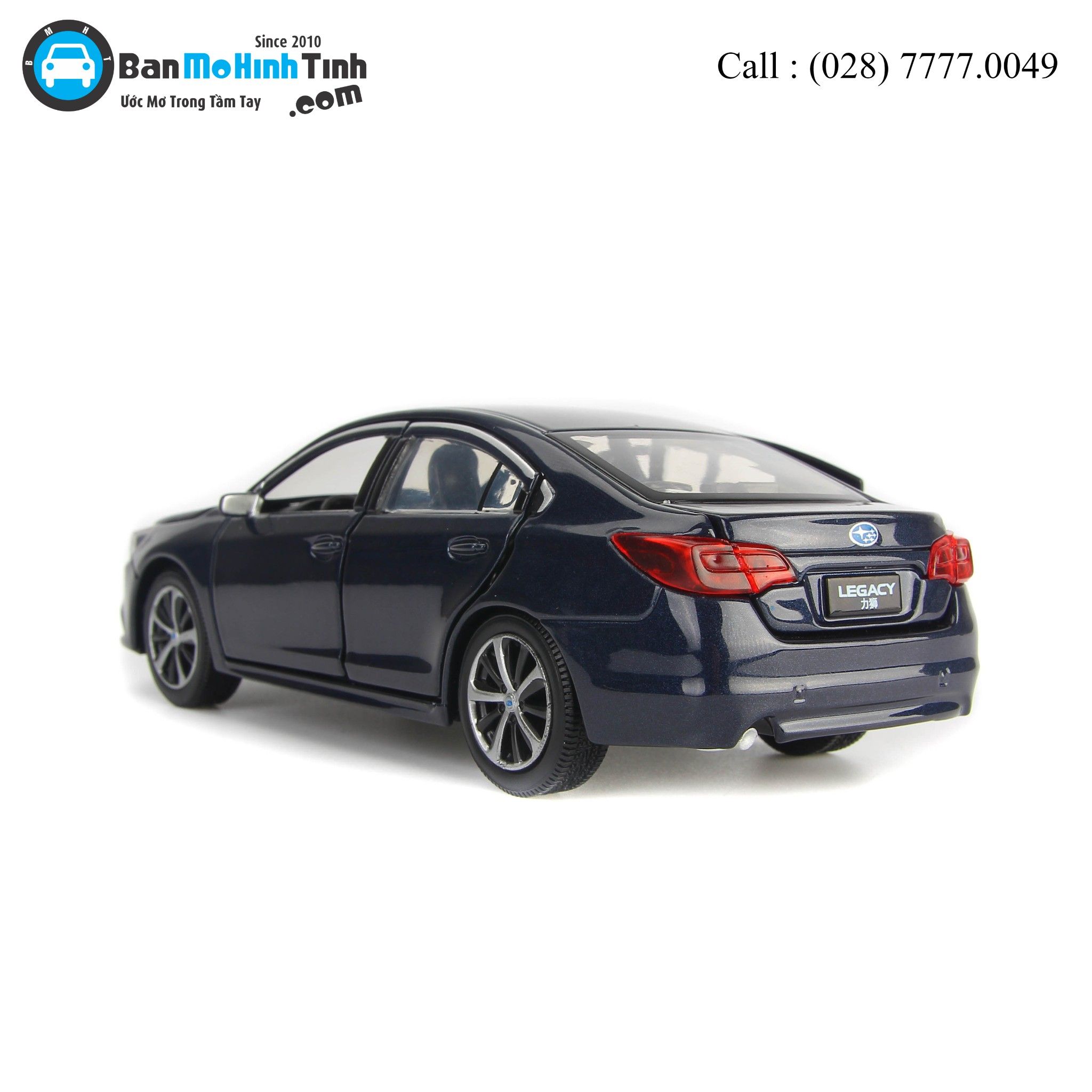 Mô hình xe Subaru Legacy Dark Blue 1:32 Jackiekim