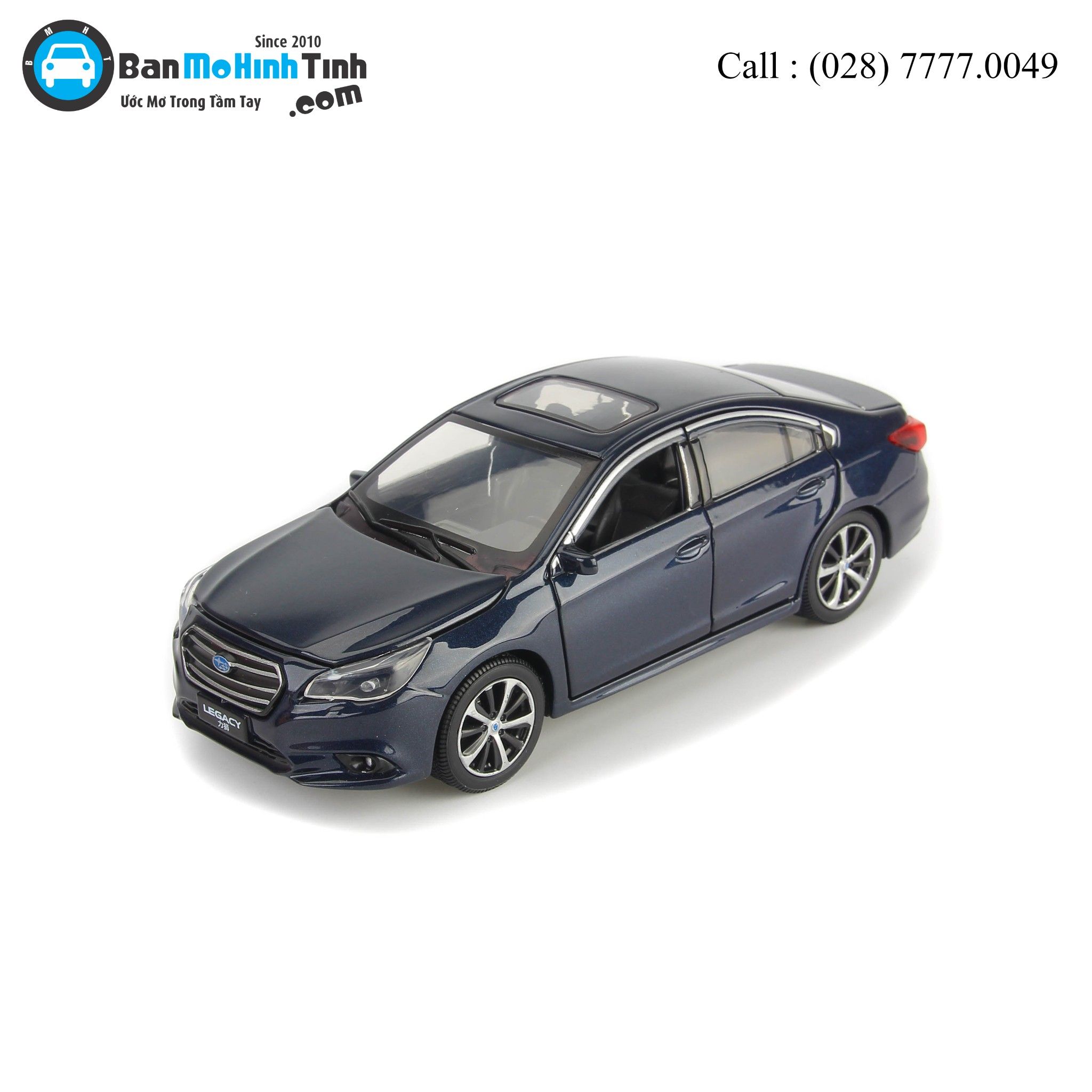 Mô hình xe Subaru Legacy Dark Blue 1:32 Jackiekim
