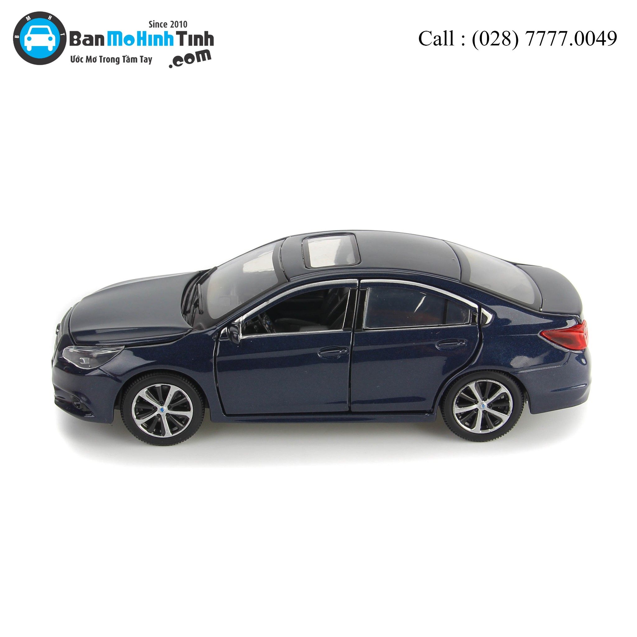 Mô hình xe Subaru Legacy Dark Blue 1:32 Jackiekim
