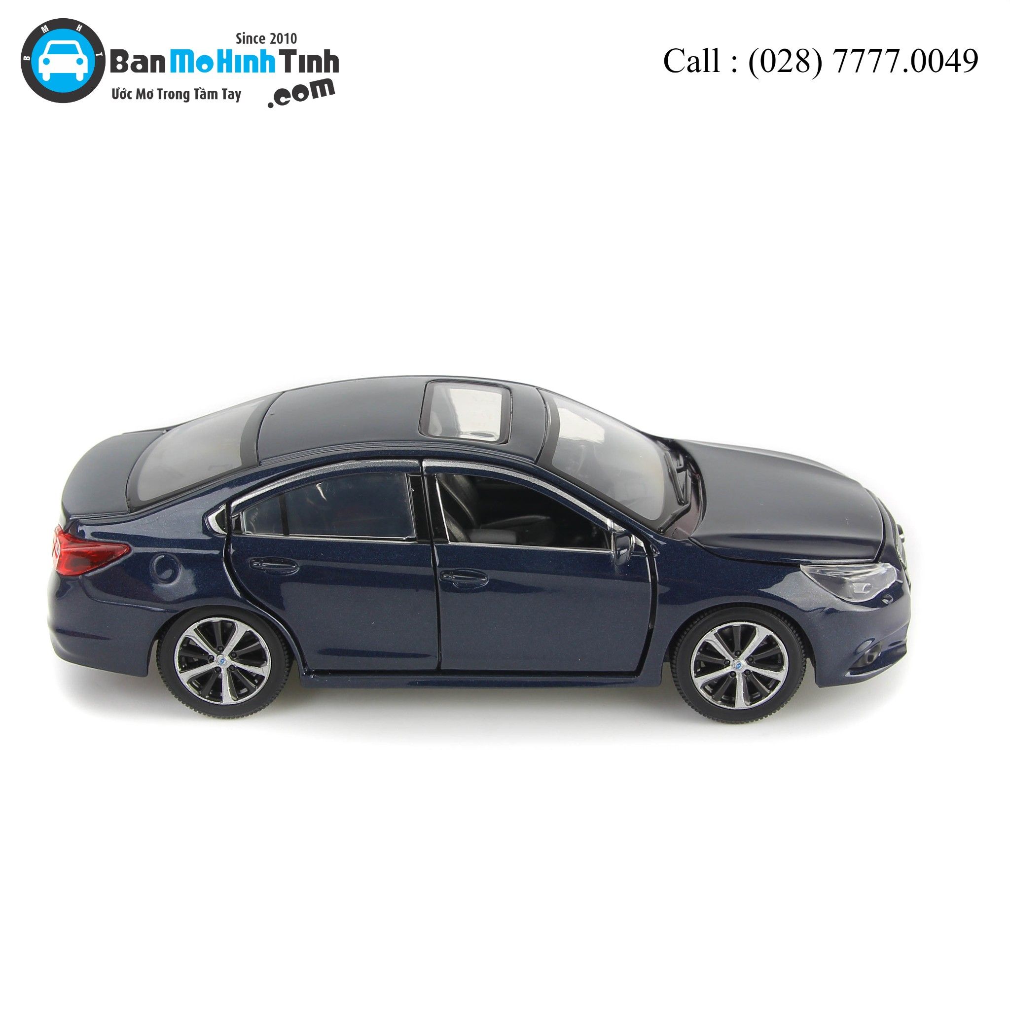 Mô hình xe Subaru Legacy Dark Blue 1:32 Jackiekim