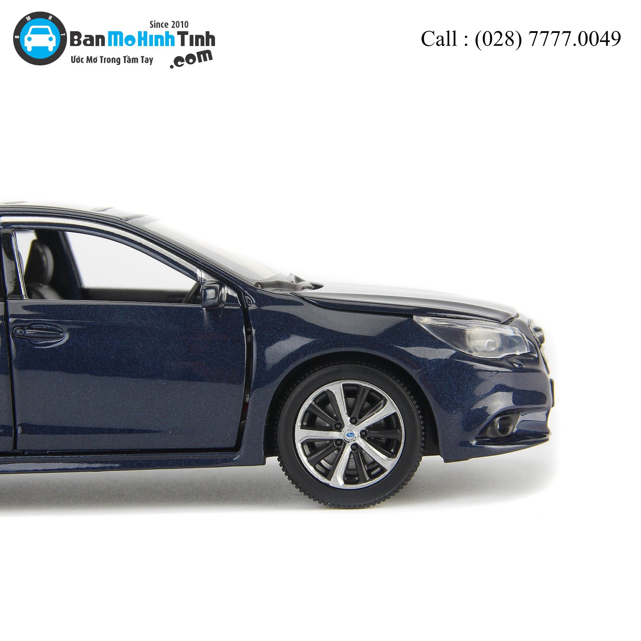 Mô hình xe Subaru Legacy Dark Blue 1:32 Jackiekim